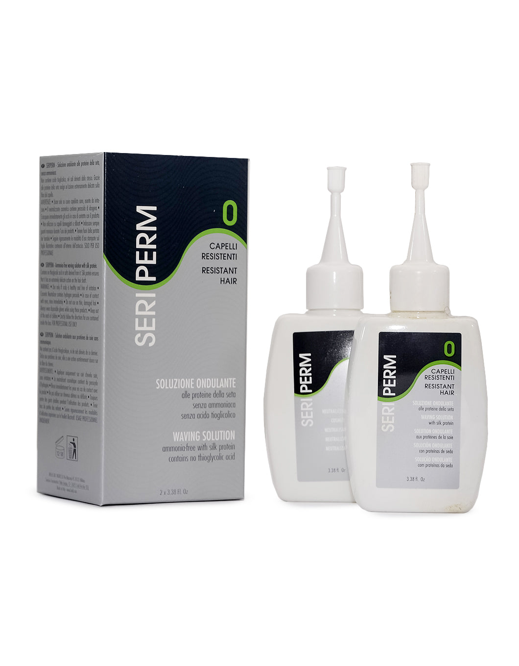 Permanente Monodose N.0 Per Capelli Resistenti Seriperm - Kit 1+1