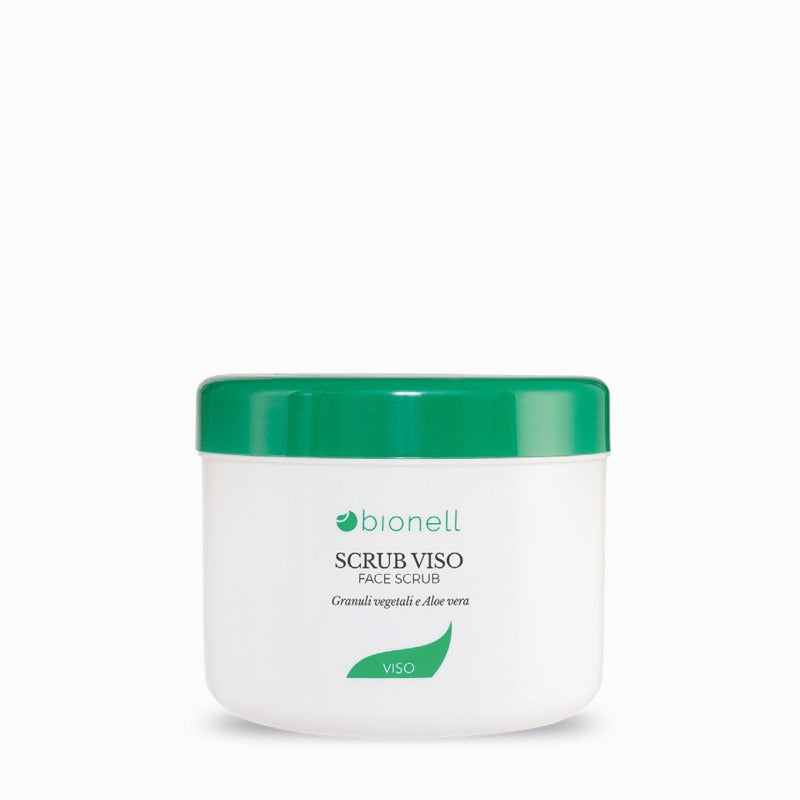 Scrub Viso Purificante Bionell con Granuli Vegetali e Aloe Vera barattolo 500 ml 2